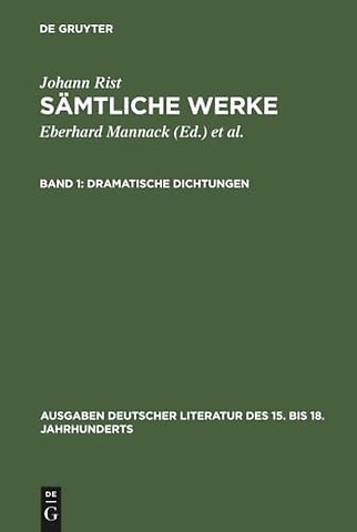 Dramatische Dichtungen – (Irenaromachia. Perseus)