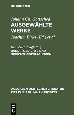 Gedichte und Gedichtübertragungen