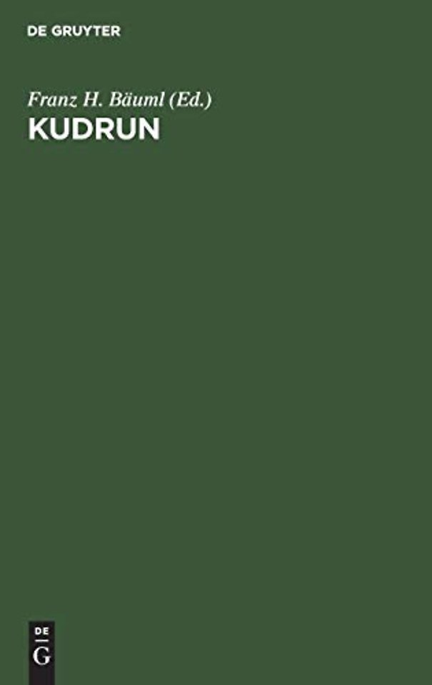Kudrun – Die Handschrift