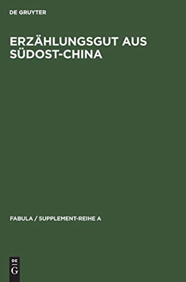 Erzählungsgut aus Südost–China