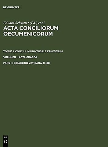 Collectio Vaticana 33–80
