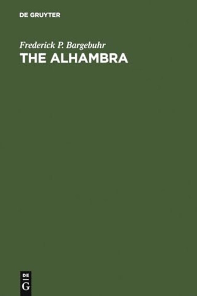 The Alhambra – A Cycle of Studies on the Eleventh Century in Moorish Spain