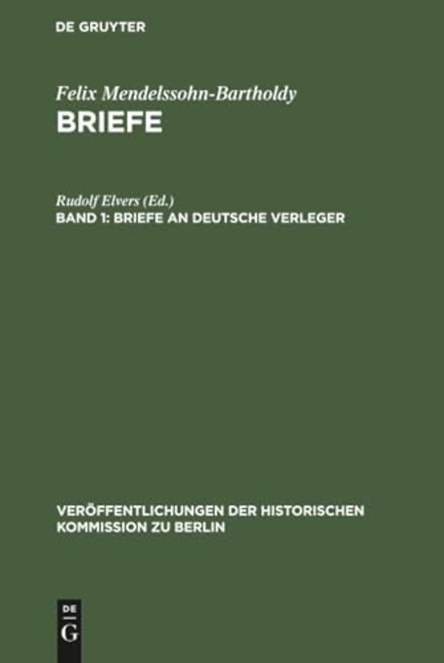 Briefe an deutsche Verleger