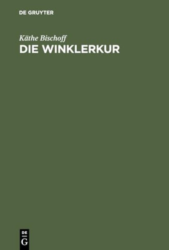 Die Winklerkur – Ein Weg zur Heilung durch Beeinflussung der Organismuszentrale