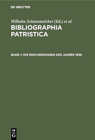 Die Erscheinungen des Jahres 1956