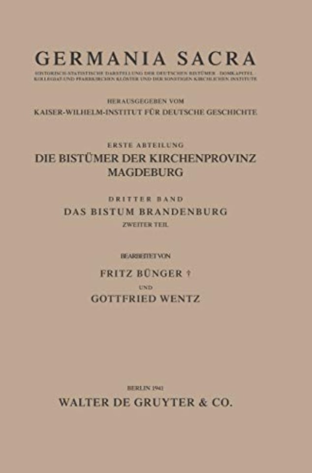 Das Bistum Brandenburg. Teil 2