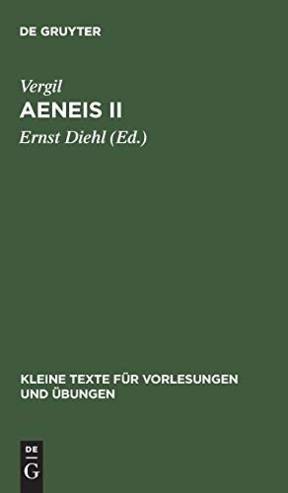 Aeneis II – Mit dem Kommentar des Servius