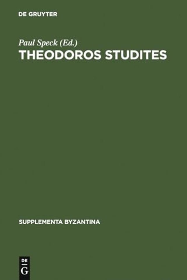 Theodoros Studites – Jamben auf verschiedene Gegenstände