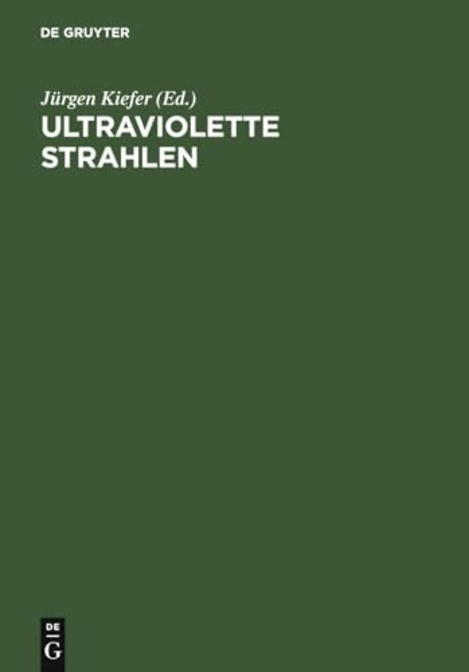Ultraviolette Strahlen