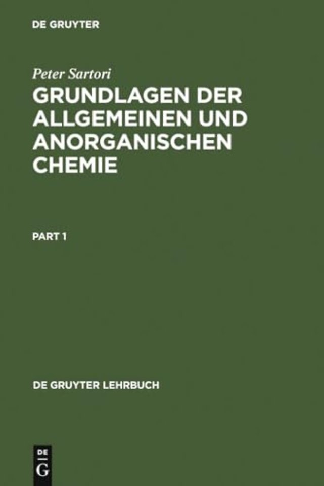 Grundlagen der Allgemeinen und Anorganischen Che – Ein programmiertes Lehrbuch für Studierende der Natur– und Ingenieurwissenschaften, der Medizin so