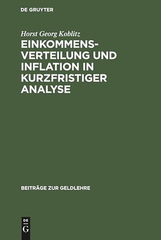 Einkommensverteilung und Inflation in kurzfristiger Analyse