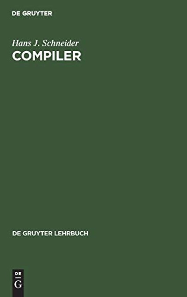 Compiler – Aufbau und Arbeitsweise