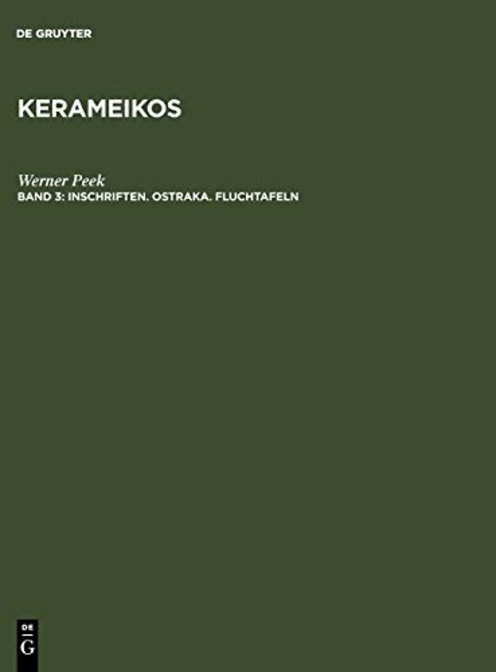 Inschriften. Ostraka. Fluchtafeln