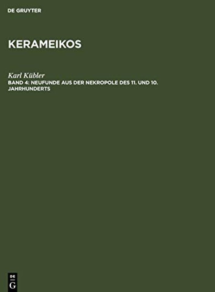 Neufunde aus der Nekropole des 11. und 10. Jahrhunderts