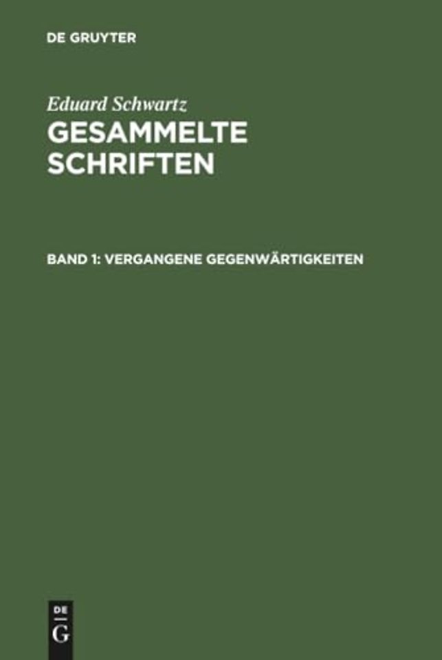 Vergangene Gegenwärtigkeiten