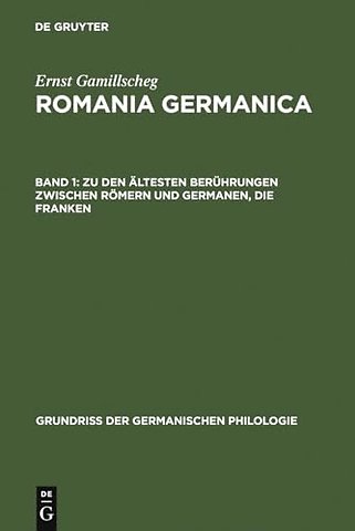 Zu den ältesten Berührungen zwischen Römern und Germanen, Die Franken