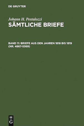 Briefe aus den Jahren 1818 bis 1819 (Nr. 4867–5369)