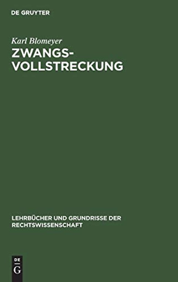 Zwangsvollstreckung