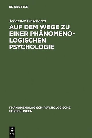 Auf dem Wege zu einer Phänomenologischen Psychol – Die Psychologie von William James