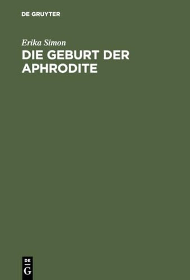 Die Geburt der Aphrodite
