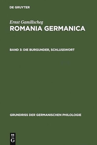 Die Burgunder, Schluβwort