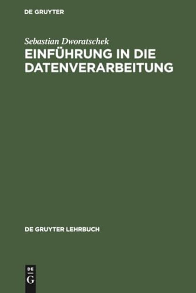 Einführung in die Datenverarbeitung