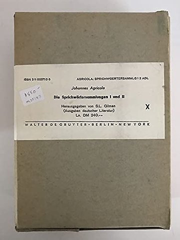 Die Sprichwörtersammlungen I/II