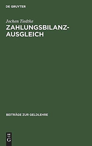 Zahlungsbilanzausgleich – Mikroökonomische Absorptionstheorie, direkter internationaler Preiszusammenhang und Zahlungsbilanz