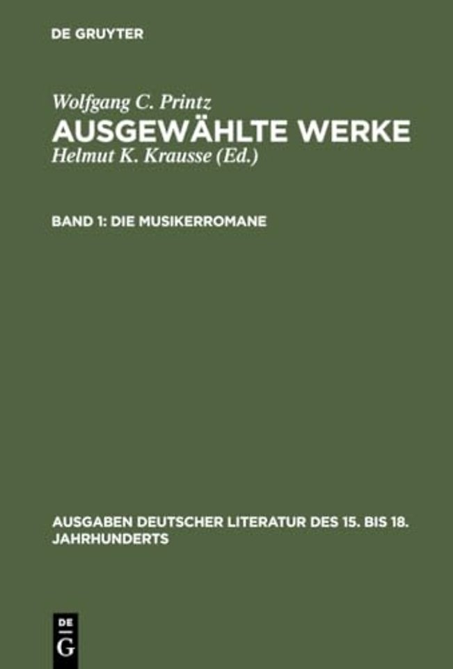 Die Musikerromane