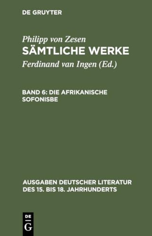 Die afrikanische Sofonisbe
