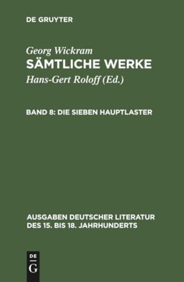 Die sieben Hauptlaster