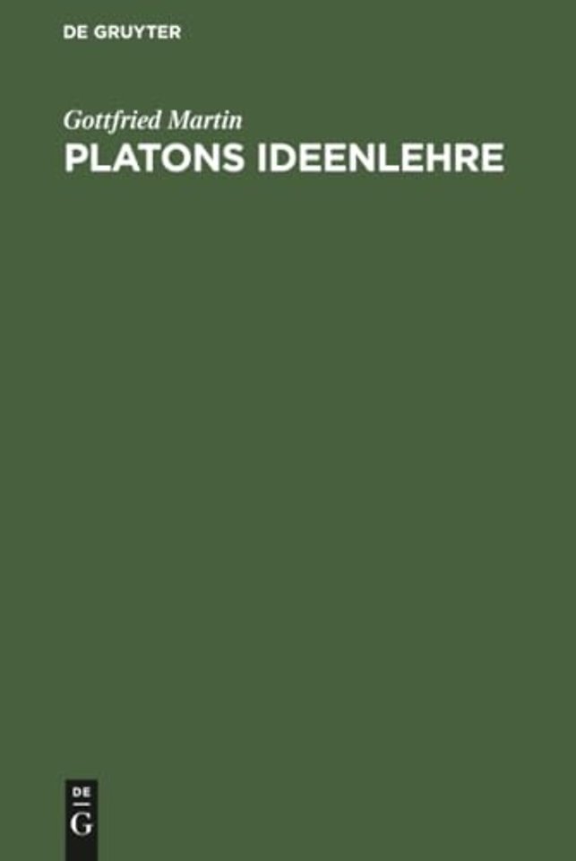 Platons Ideenlehre