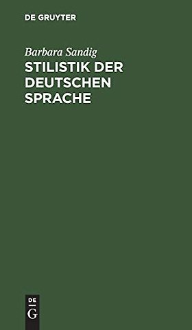 Stilistik der deutschen Sprache