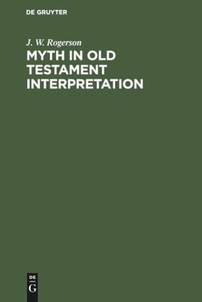 Myth in old testament interpretation