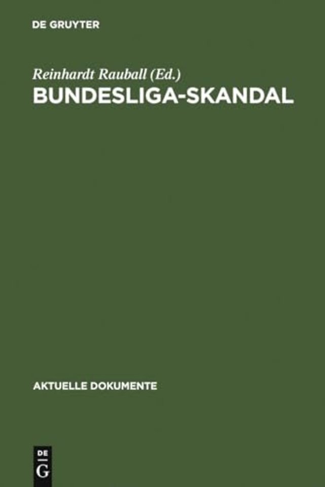 Bundesliga–Skandal