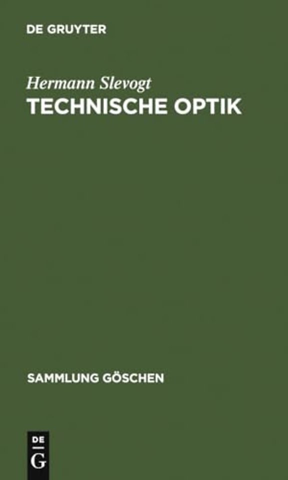Technische Optik