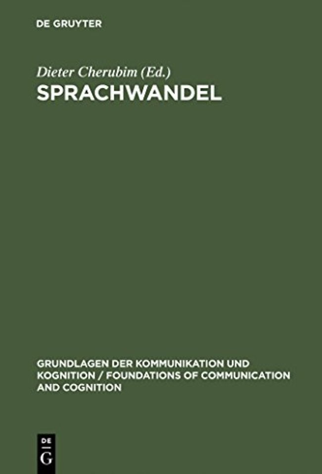 Sprachwandel – Reader zur diachronischen Sprachwissenschaft