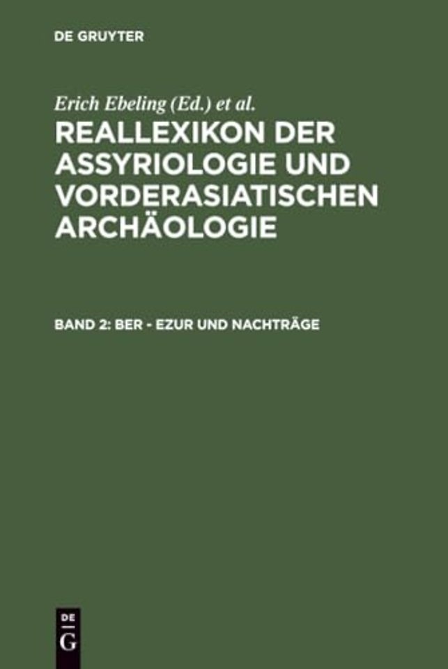 Ber – Ezur und Nachträge