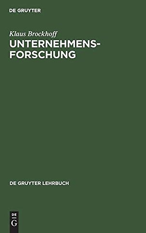 Unternehmensforschung – Eine Einführung