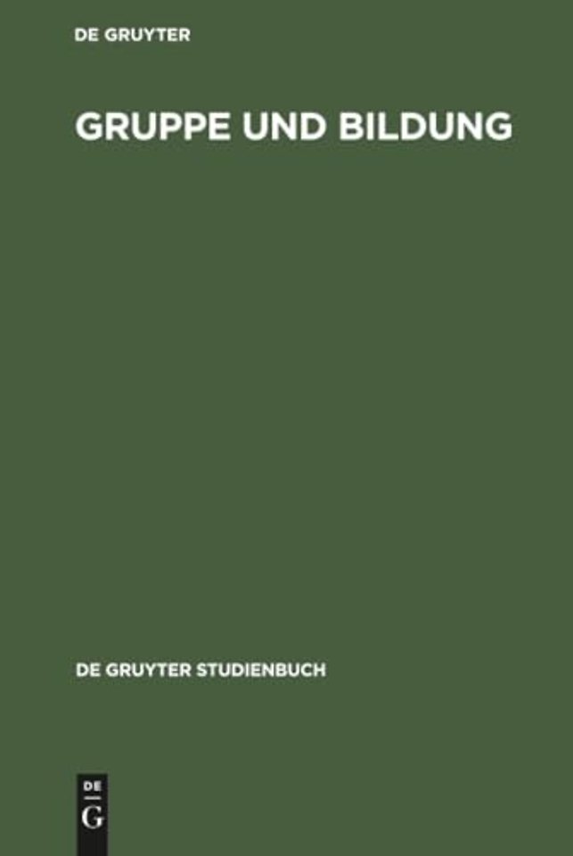 Gruppe und Bildung