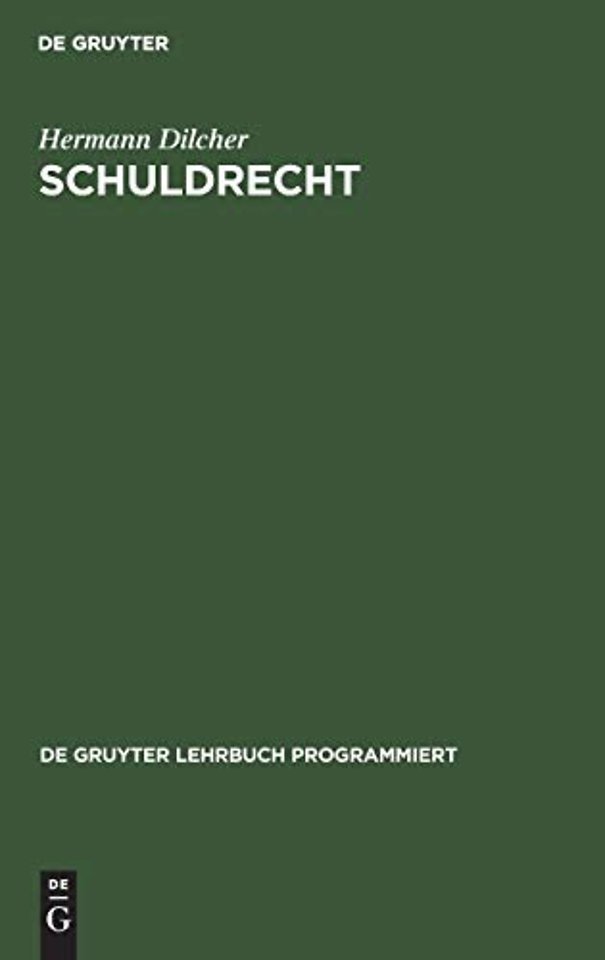 Schuldrecht – Besonderer Teil in programmierter Form