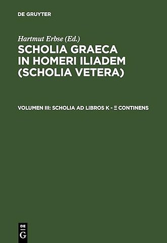 Scholia ad libros K – continens