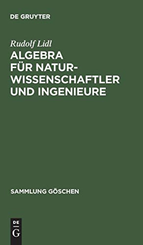 Algebra für Naturwissenschaftler und Ingenieure