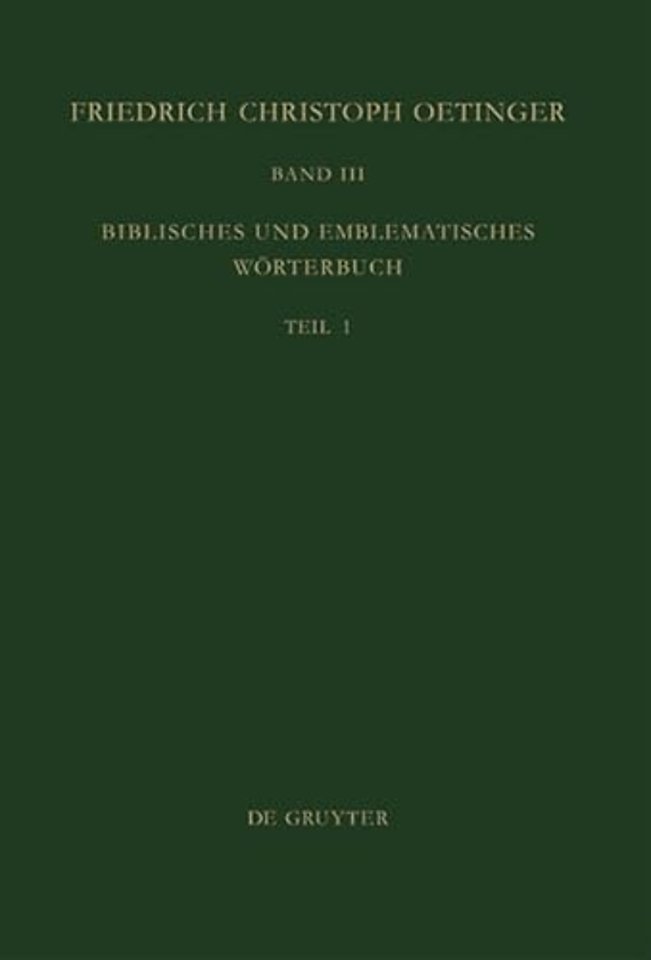 Biblisches und emblematisches Worterbuch