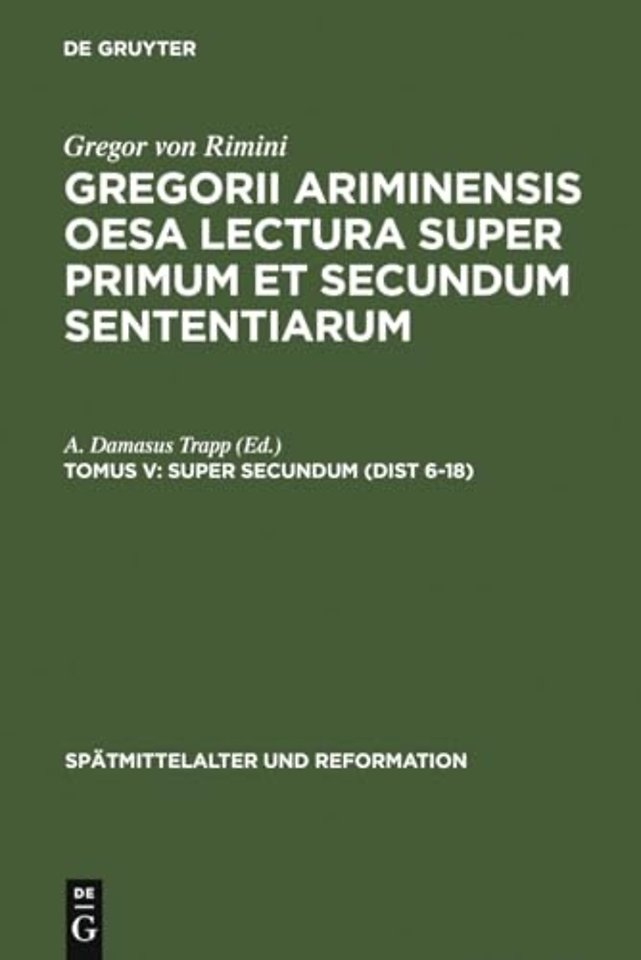 Super Secundum (Dist 6–18)