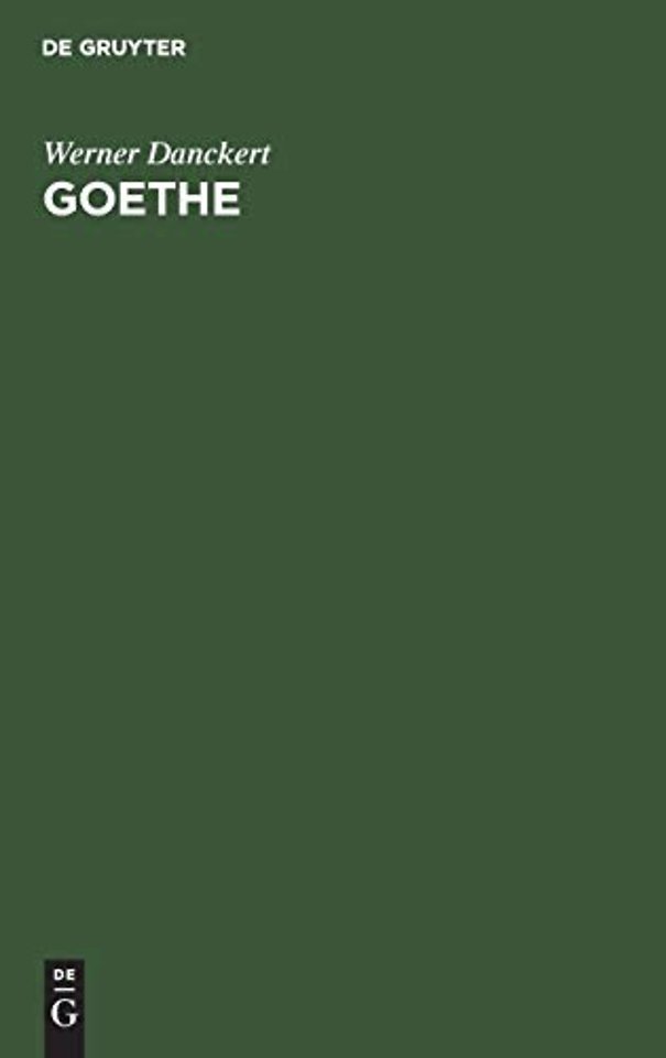 Goethe – Der mythische Urgrund seiner Weltschau