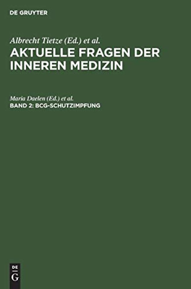 BCG–Schutzimpfung