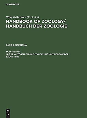 Ontogenie und Entwicklungsphysiologie der Säugetiere