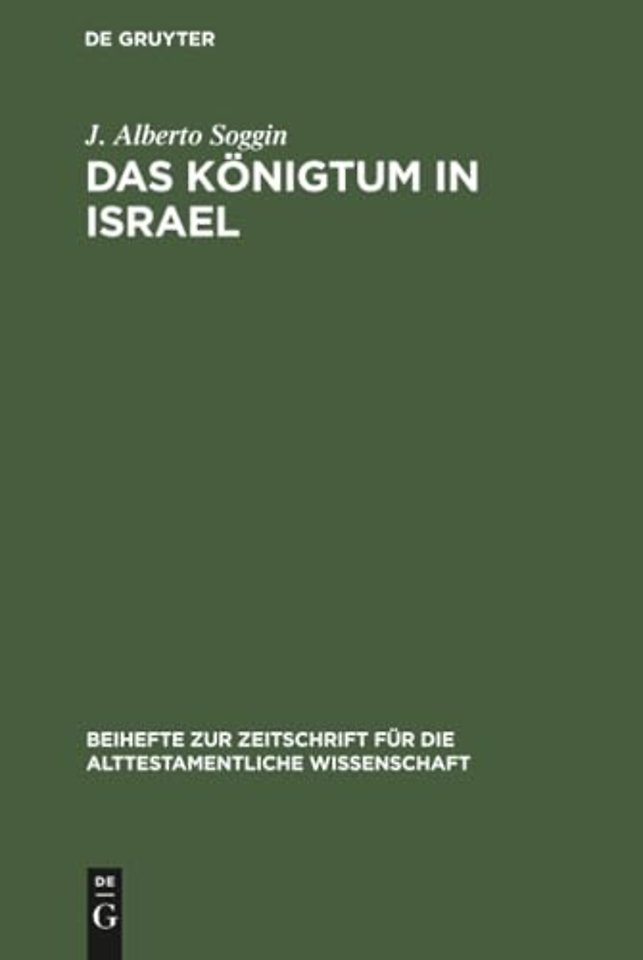 Das Konigtum in Israel