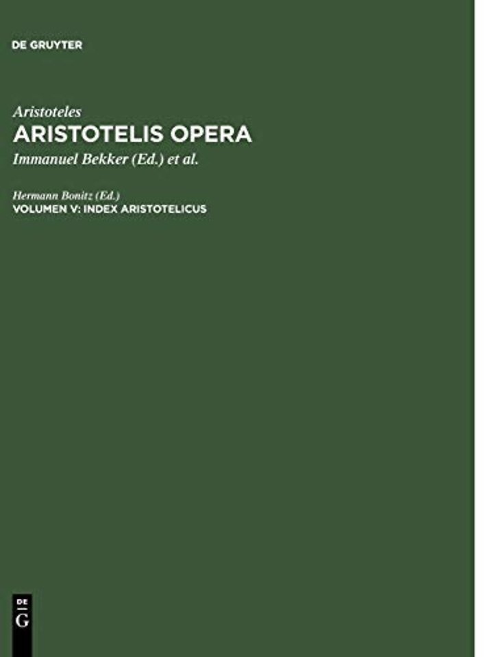 Index Aristotelicus